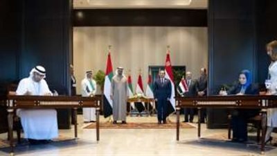مصر والإمارات توقعان اتفاقية لإنشاء أحد أكبر مشاريع طاقة الرياح