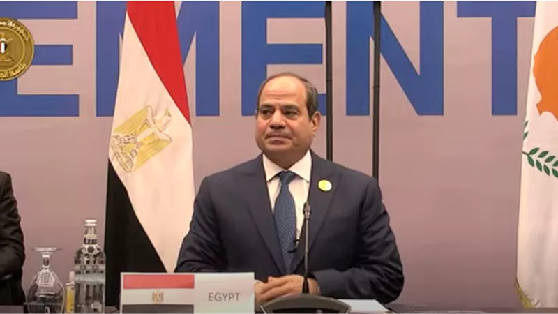 الرئيس عبدالفتاح السيسي يعلن مشاركته في المرحلة الاولي لإنتاج الهيدروجين