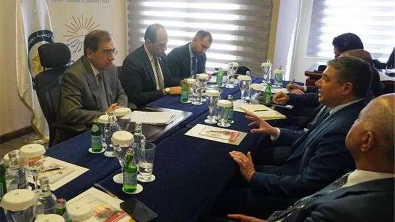 وزير البترول يستعرض مع رئيس شركة بيكرهيوز سبل خفض الانبعاثات الكربونية