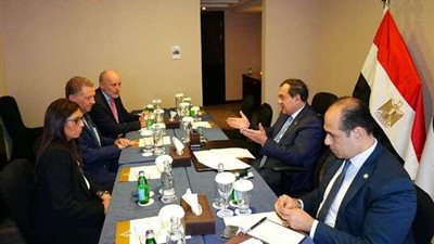وزير البرتول يلتقي وفد شركة IBM على هامش مؤتمر المناخ cop 27