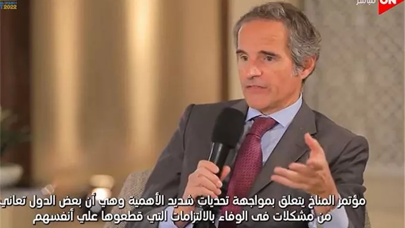 فيديو| مدير الطاقة الذرية: الاضطرابات العالمية تزيد من الاعتماد على المفاعلات النووية