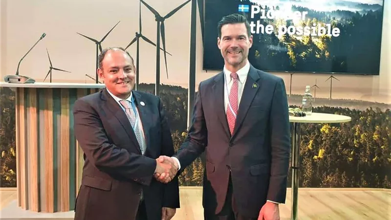 جوهان فورسيل: مصر تمثل أحد أهم الأسواق الجاذبة لكبريات الشركات السويدية
