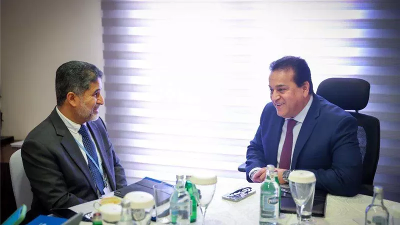 مدير المكتب الإقليمي بالصحة العالمية يهنىء مصر بإعلانها خالية من الحصبة والحصبة الألمانية