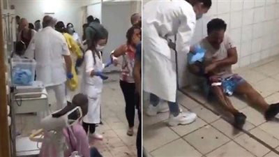 شاهد.. أطباء يجرون عمليات لمصابي انفجار بيروت بلا تخدير في طرقات المستشفيات