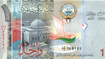 سعر الدينار الكويتي اليوم الثلاثاء 15 نوفمبر خلال التعاملات بالبنوك