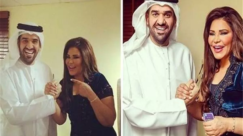 أحلام تدعم حسين الجسمي بعد السخرية منه بسبب انفجار بيروت