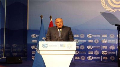 شكري: مواجهة تغير المناخ وتفعيل الحلول يتطلب تعاون الأطراف المعنية