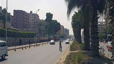 استقطاع حارة مرورية بشارع الهرم لتركيب كمر خرساني.. تعرف على المُدة