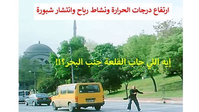 ارتفاع درجات الحرارة ونشاط رياح وانتشار شبورة في حالة الطقس اليوم السبت
