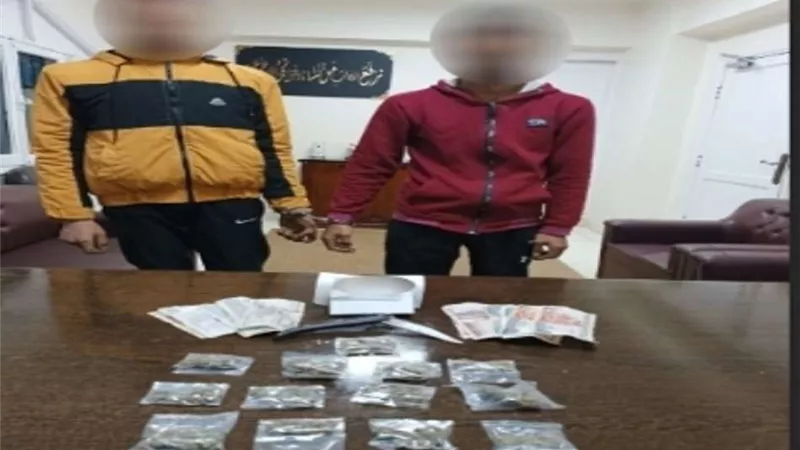 تأمين محور قناة السويس يضبط 13 كيس بلاستيك بداخلها مخدرات