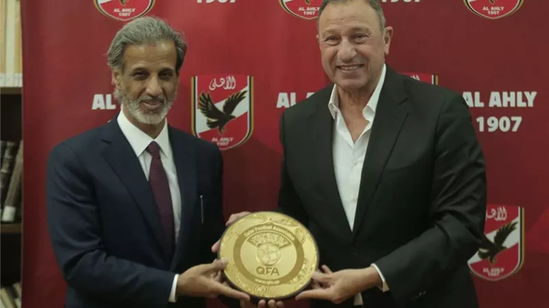الخطيب يشكر رئيس الاتحاد القطري على دعوته لحضور المونديال