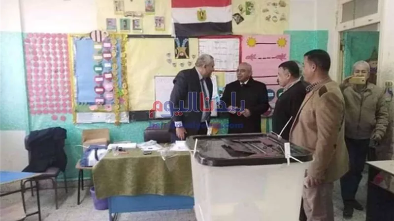 محافظ المنيا يتفقد عددا من مقار اللجان لانتخابات مجلس الشيوخ