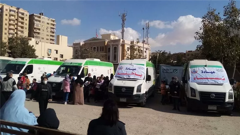 وزارة الصحة تطلق 13 قافلة طبية ضمن مبادرة حياة كريمة