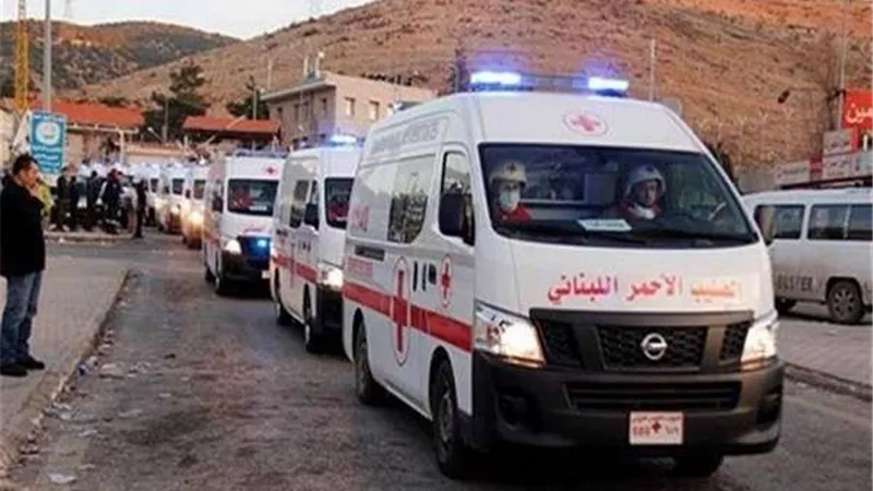الصليب الأحمر اللبناني: ارتفاع عدد جرحي تظاهرات بيروت إلى 238 جريحا
