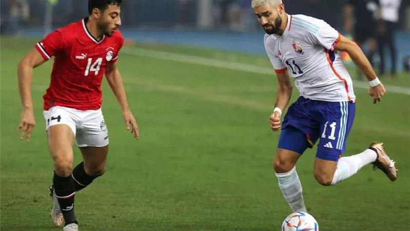 بأقدام مصطفى محمد وتريزيجيه .. منتخب مصر يفوز علي بلجيكا بهدفين وديًا