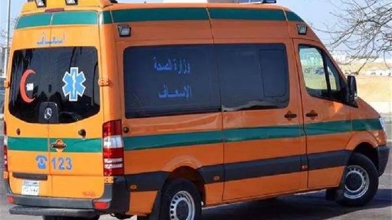 نتيجة اصطدام السيارة بالرصيف.. إصابة شخصين على الطريق الصحراوي بالجيزة