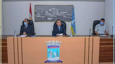 محافظ الإسكندرية يجتمع بجميع الأجهزة المشاركة في  انتخابات مجلس الشيوخ