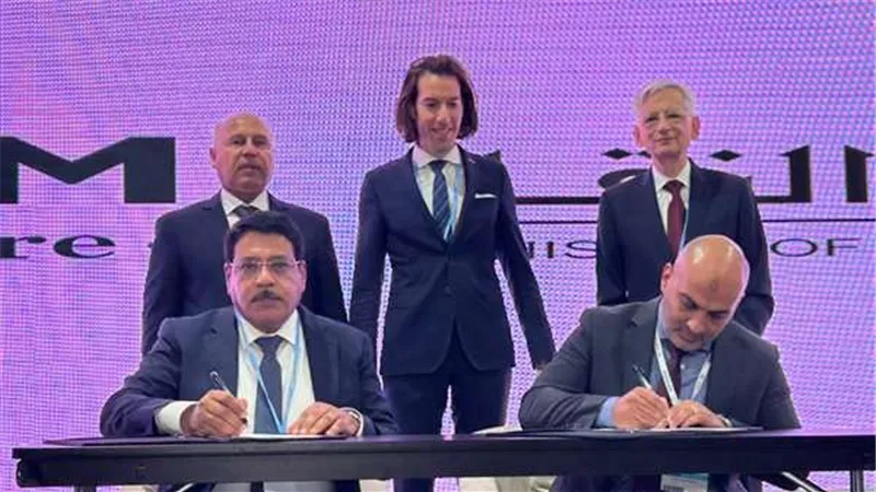 النقل: توقيع اتفاقية انشاء الخط السادس لمترو الأنفاق