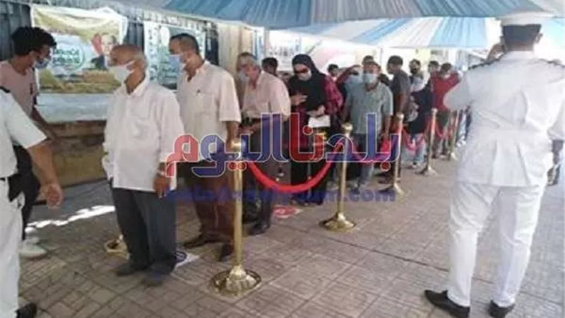 بالصور.. كبار السن يتصدرون مشهد انتخابات الشيوخ بمصر الجديدة