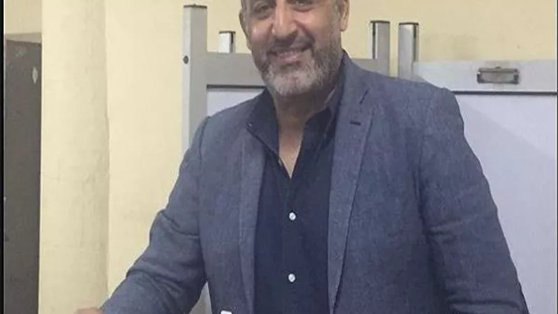 محمد شبانة يدلى بصوته في انتخابات مجلس الشيوخ 2020