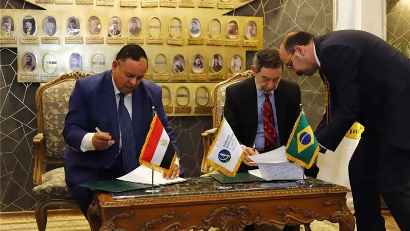 خطة عمل لتبادل المستندات والبيانات إلكترونيا بين الجمارك والعربية البرازيلية