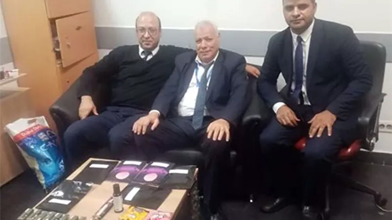 جمارك مطار القاهرة تضبط راكبا بحوزته كوكتيل مخدرات