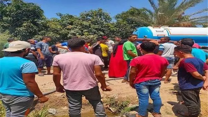 مصرع شخصين في بيارة صرف صحي بالإسماعيلية