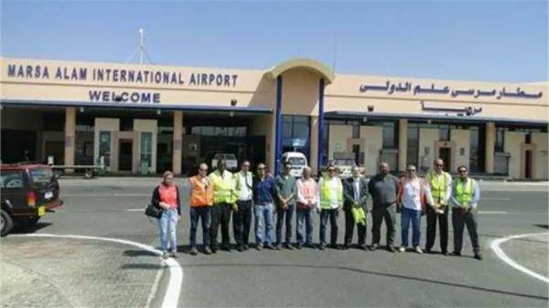 مطار مرسى علم الدولي يستقبل 14 رحلة طيرلن دولية أوروبية