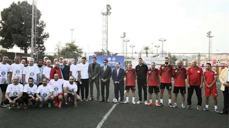 وزيرا المالية والشباب والرياضة يشهدان فعاليات اليوم الرياضي باستاد القاهرة