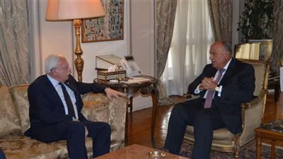 سامح شكري يؤكد قلق مصر البالغ من تطورات الأوضاع فى الأراضى المحتلة