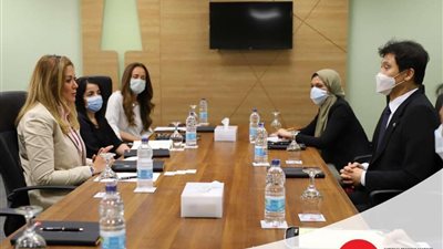 المدير التنفيذي للأكاديمية الوطنية للتدريب تستقبل سفير كوريا لدى القاهرة