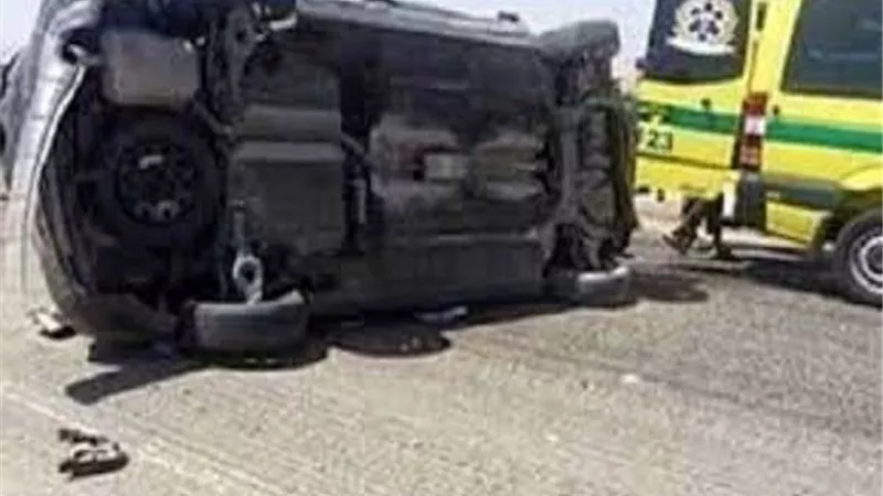 مصرع وإصابة 10 أشخاص في حادث تصادم أمام قرية دفرة بالغربية