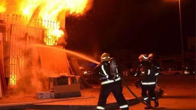 النيابة تُصدر قرارها بشأن حريق شقة بدار السلام