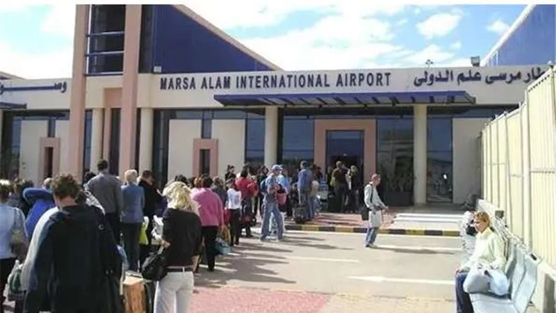 مطار مرسى علم يستقبل 5 رحلات طيران دولية أوروبية