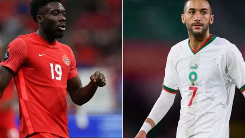 كأس العالم 2022.. تعرف على موعد مباراة المغرب وكندا والقنوات الناقلة