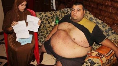 زوجة مريض السمنة توجه رسالة إلى الرئيس السيسي
