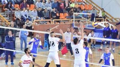 تأخر انطلاق مباراة الزمالك وإيسترن كومبانى لكرة الطائرة لهذا السبب
