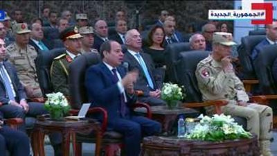 الرئيس السيسي: الدولة تعمل في كافة القطاعات.. والمعلومات متاحة للجميع