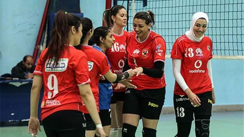 قائمة الأهلي لمواجهة الزمالك بدوري الكرة الطائرة سيدات