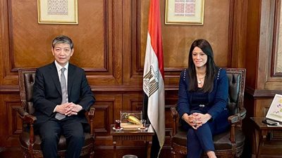 وزيرة التعاون الدولي تبحث مع السفير الصيني تطور العلاقات المشتركة والاتفاقيات الجديدة بمجالات النقل والتدريب