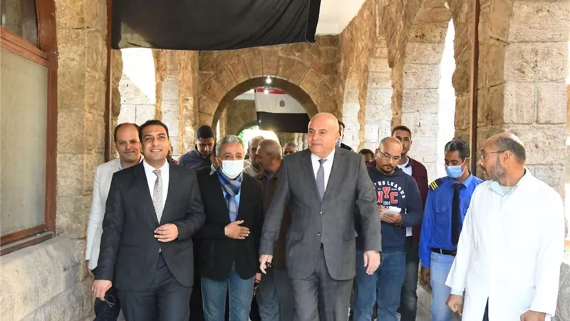 بتكلفة 6  ملايين جنيه.. الداودي يفتتح أقسام جديدة بمستشفى حميات قنا