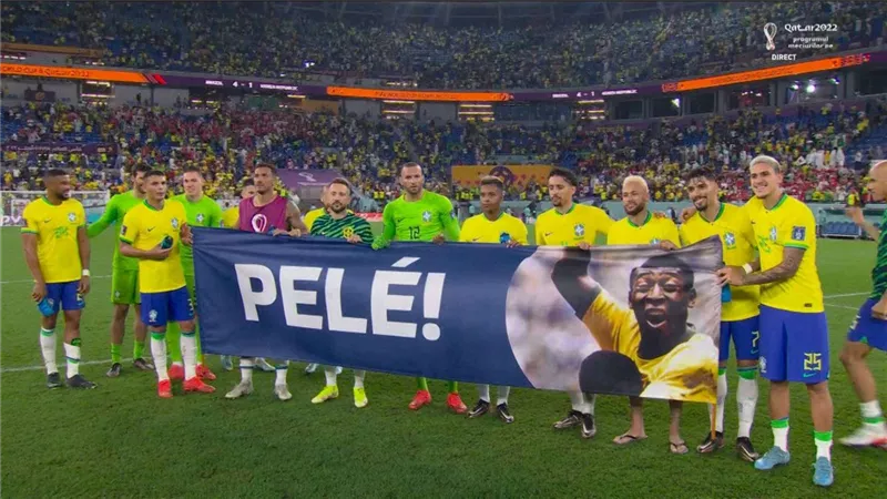 كأس العالم 2022.. لاعبي البرازيل تدعم بيليه بعد الفوز على منتخب كوريا