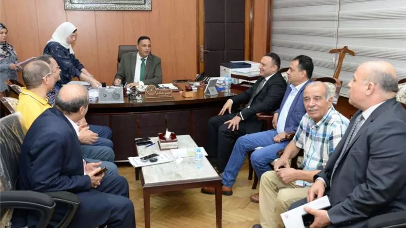 في زيارته الأولى.. محافظ الدقهلية يستقبل رئيس محكمة جنوب المنصورة الابتدائية
