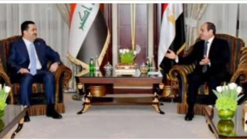 الرئيس السيسى: دعم العراق وتعظيم دوره من الثوابت الراسخة للسياسة المصرية