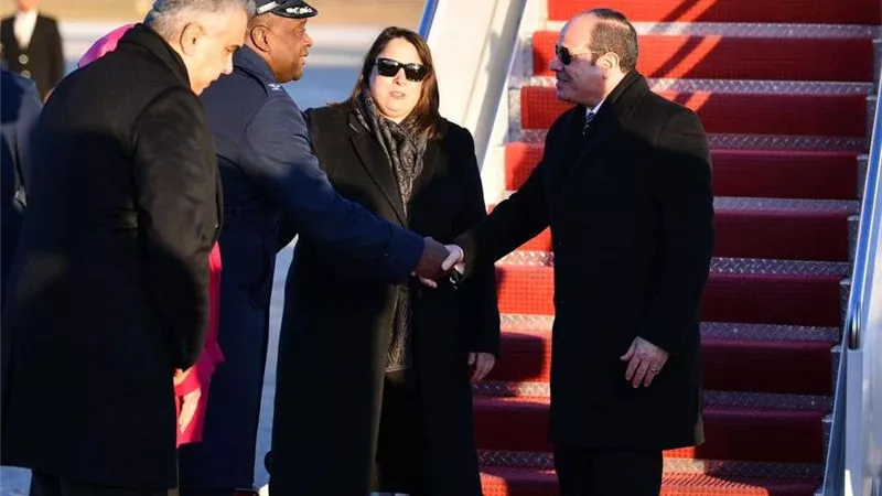 الرئيس السيسي يلتقي بأعضاء الكونجرس وحزبي الديمقراطي والجمهوري