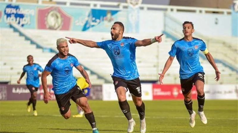 بثلاثية.. غزل المحلة يقلب الطاولة على طلائع الجيش بالدوري