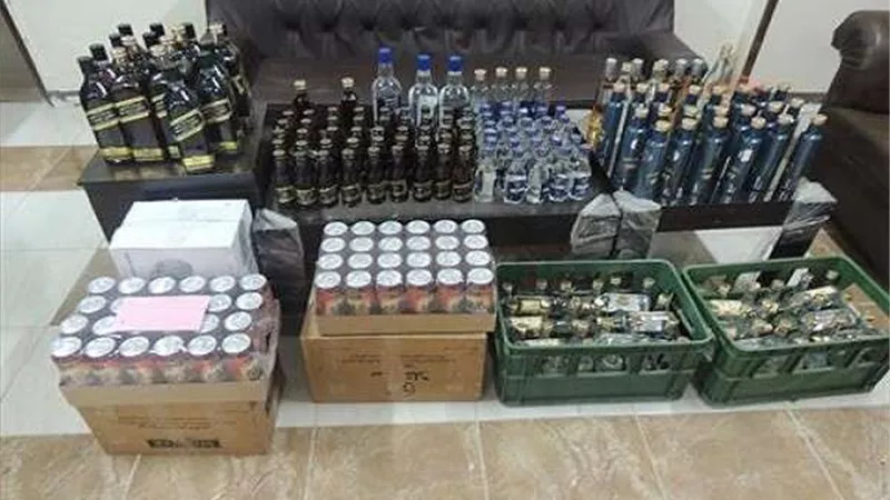 ضبط مسئول شركة تصنيع خمور مغشوشة بالأقصر