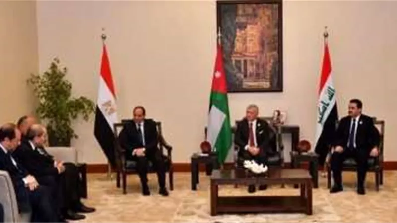مؤتمر بغداد يؤكد أهمية آلية التعاون الثلاثى بين مصر والأردن والعراق