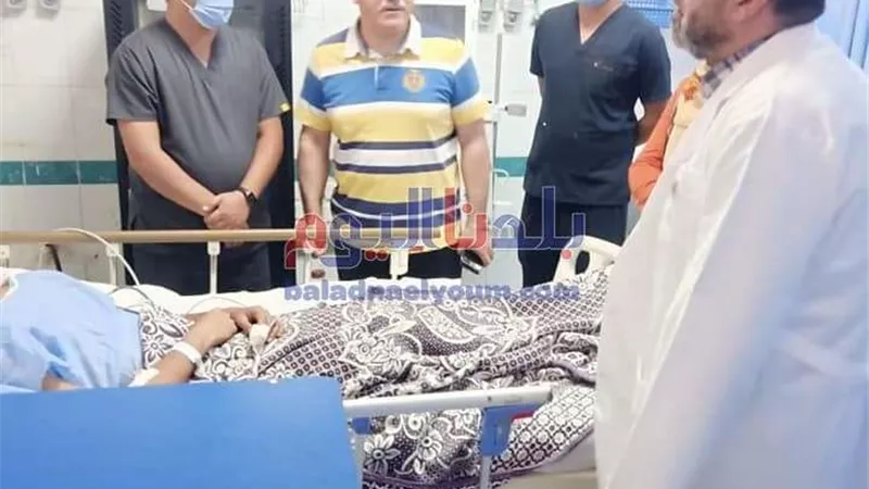 جولة مفاجئة لوكيل صحة المنوفية بمستشفى أشمون العام