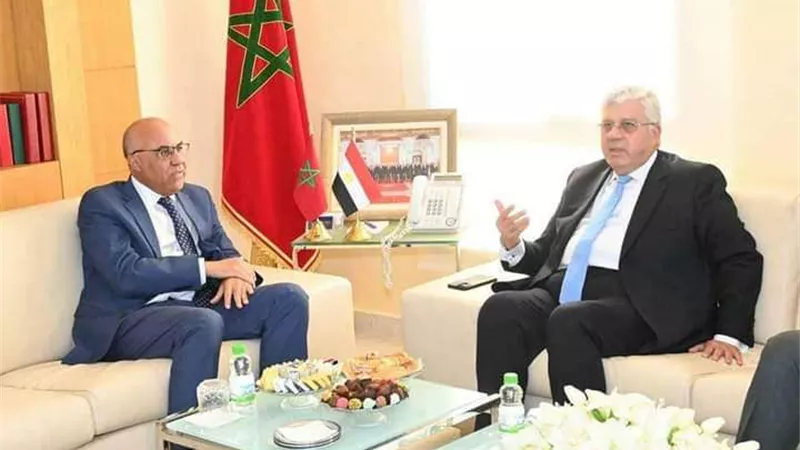 وزير التعليم العالي يلتقي بنظيره المغربي لنعزيز التعاون المُشترك